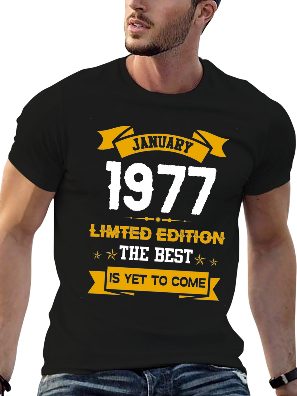 January 1977 Limited Edition Graphic T-Shirt