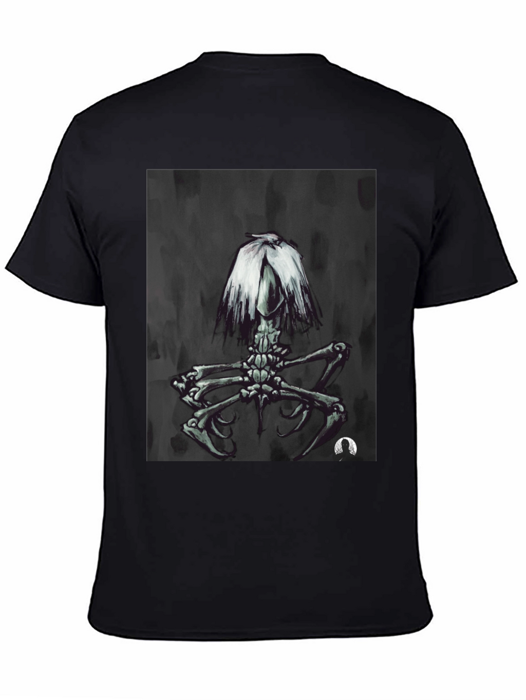 Dark Surreal Skeleton Art T-Shirt