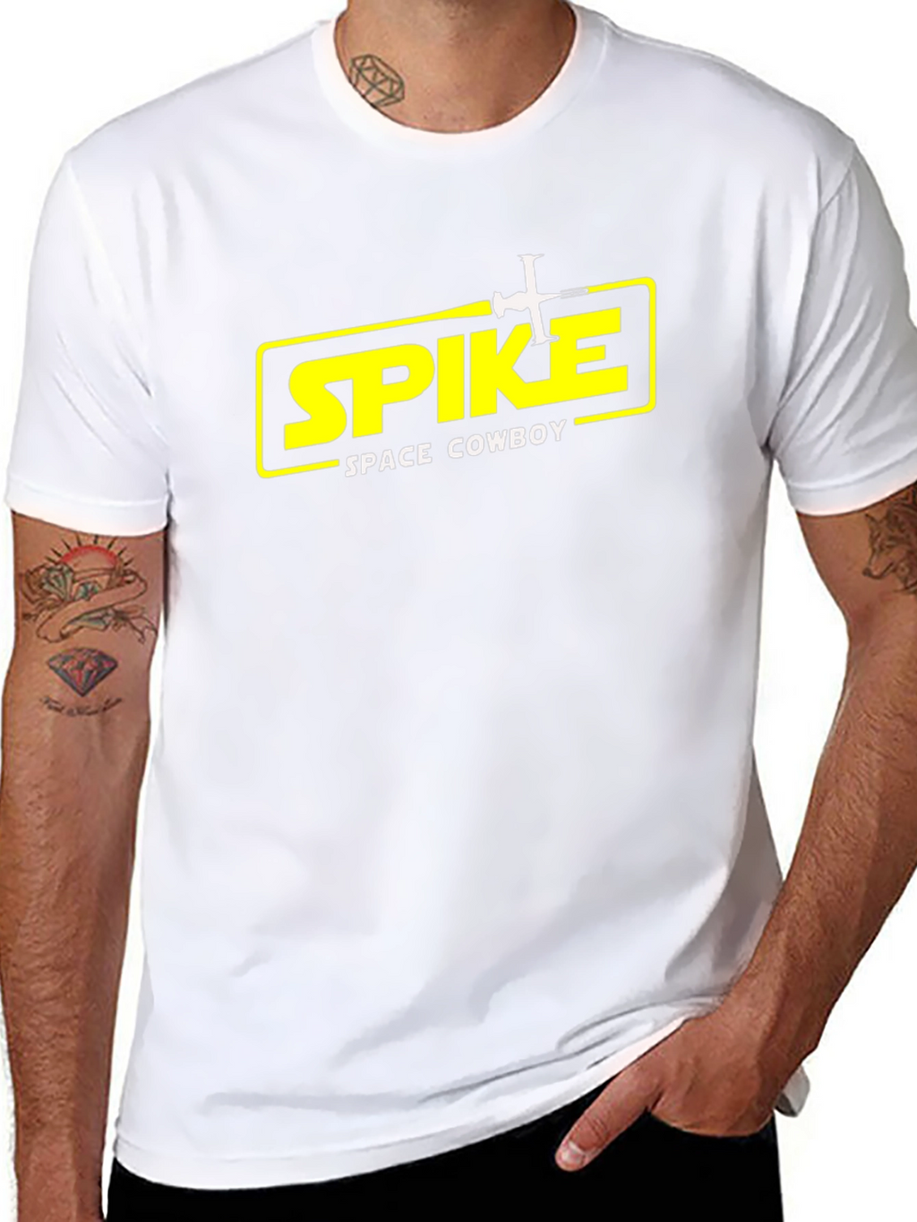 Spike Space Cowboy Black T-Shirt
