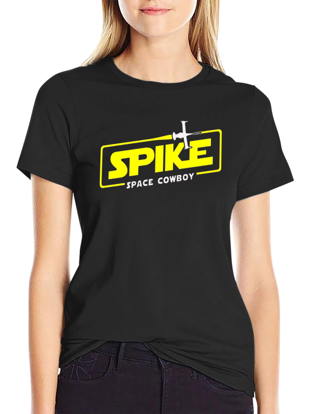 Spike Space Cowboy Black T-Shirt