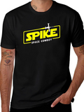 Spike Space Cowboy Black T-Shirt