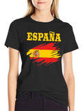 España Flag T-Shirt - Spain Pride Tee
