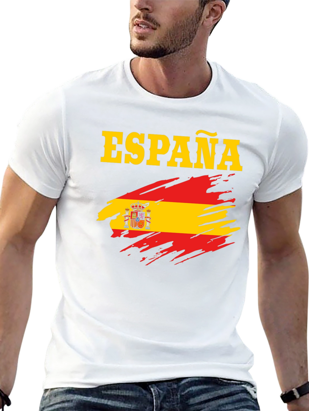 España Flag T-Shirt - Spain Pride Tee