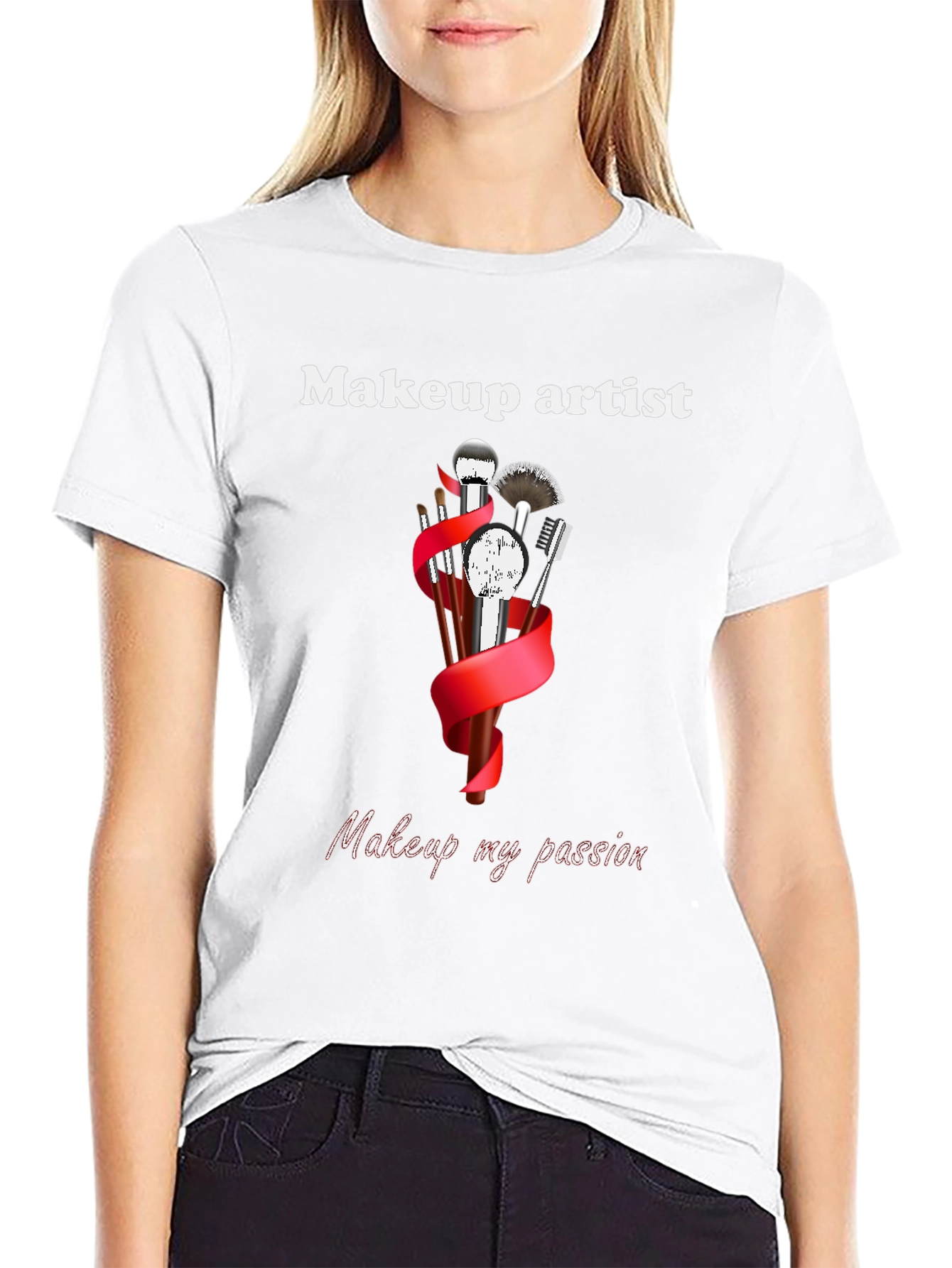 Makeup Artist T-Shirt - Passionate Design