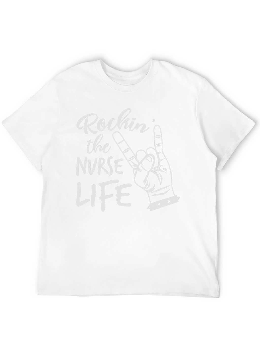 Rockin Nurse Life Black T-Shirt
