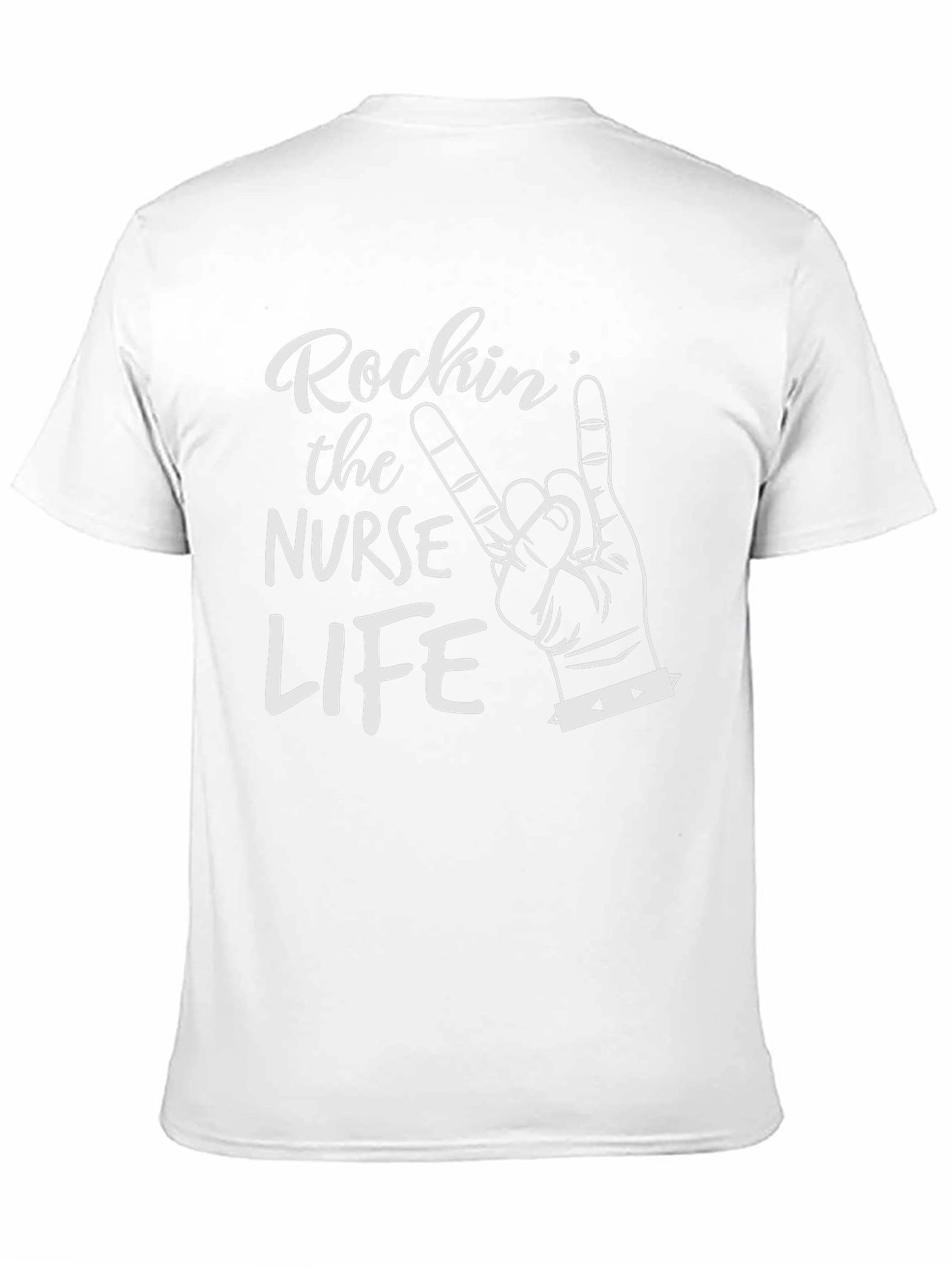 Rockin Nurse Life Black T-Shirt