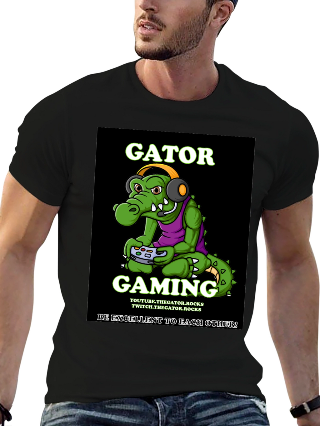 Gator Gaming T-Shirt - Be Excellent!