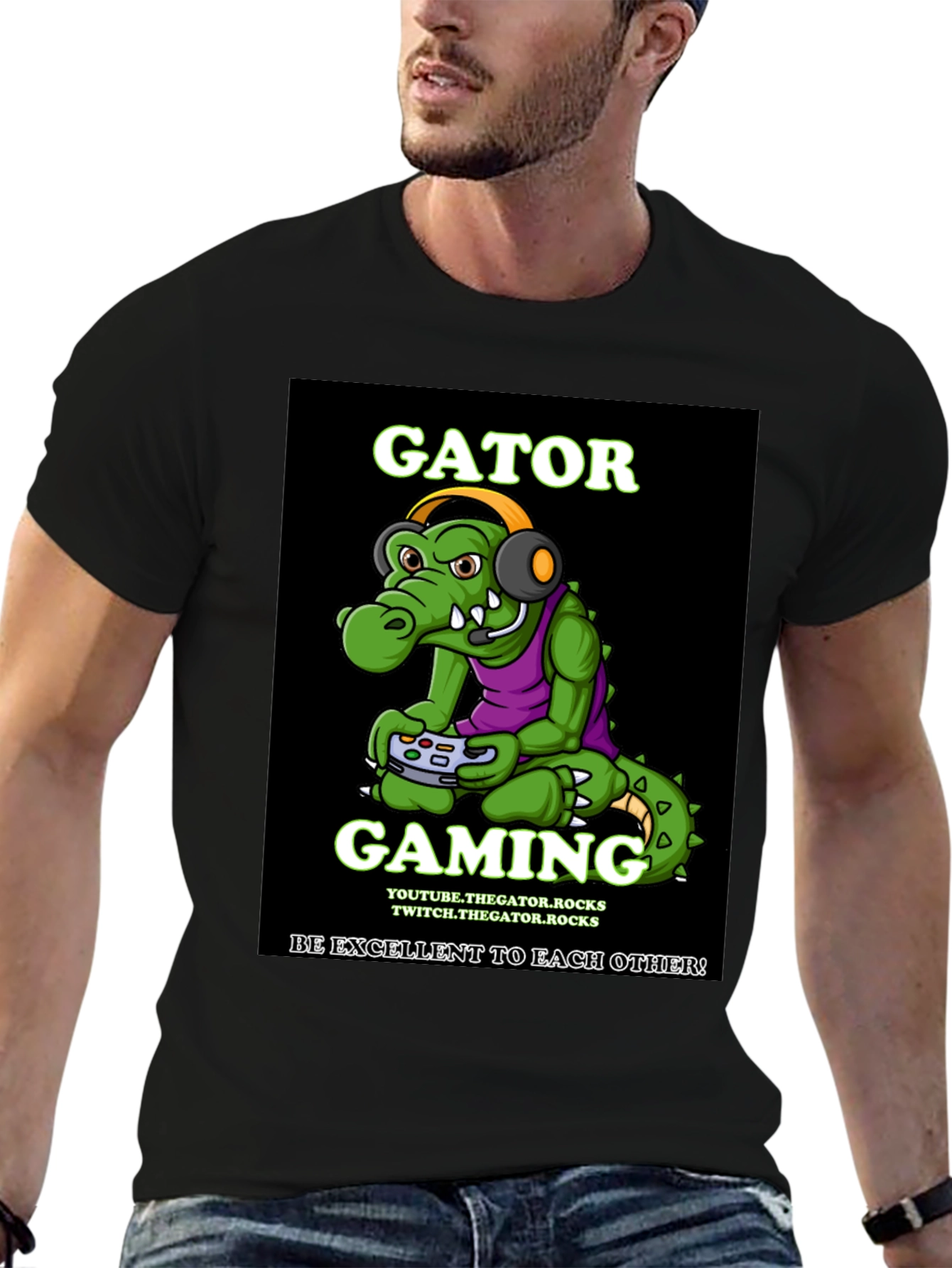 Gator Gaming T-Shirt - Be Excellent!