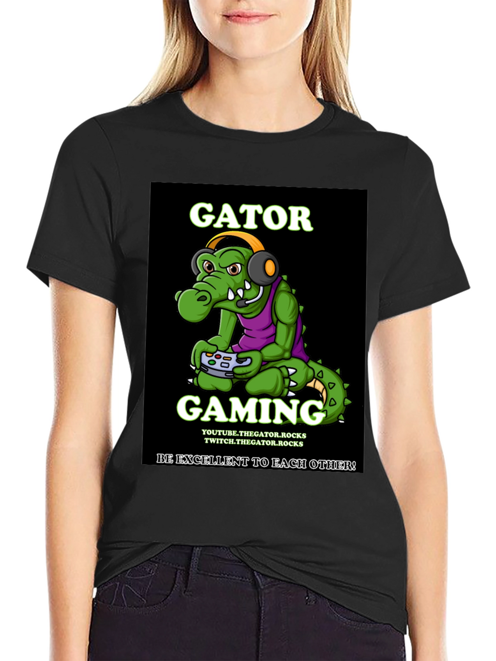 Gator Gaming T-Shirt - Be Excellent!