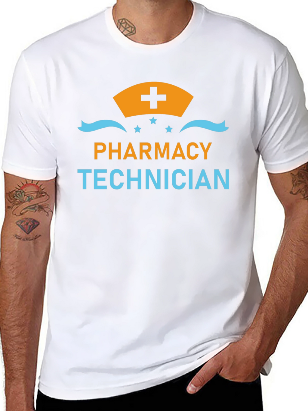 Pharmacy Technician T-Shirt Black