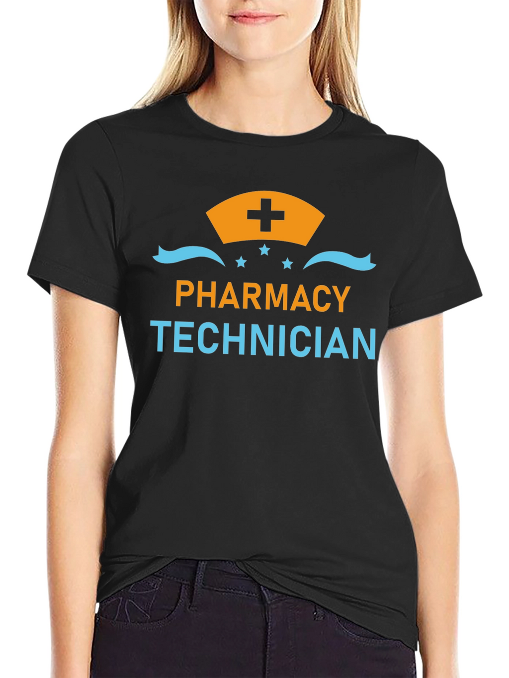 Pharmacy Technician T-Shirt Black