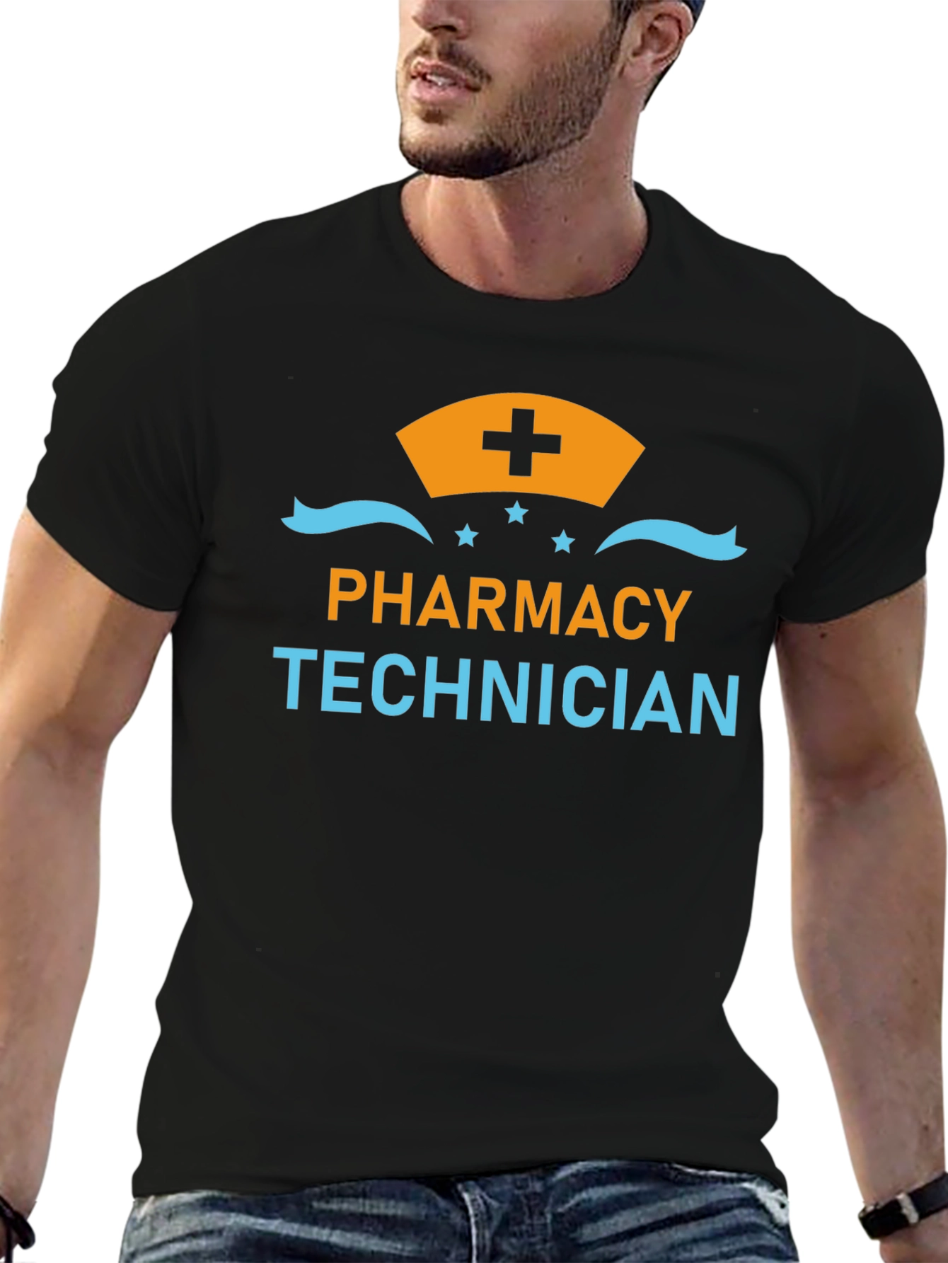 Pharmacy Technician T-Shirt Black