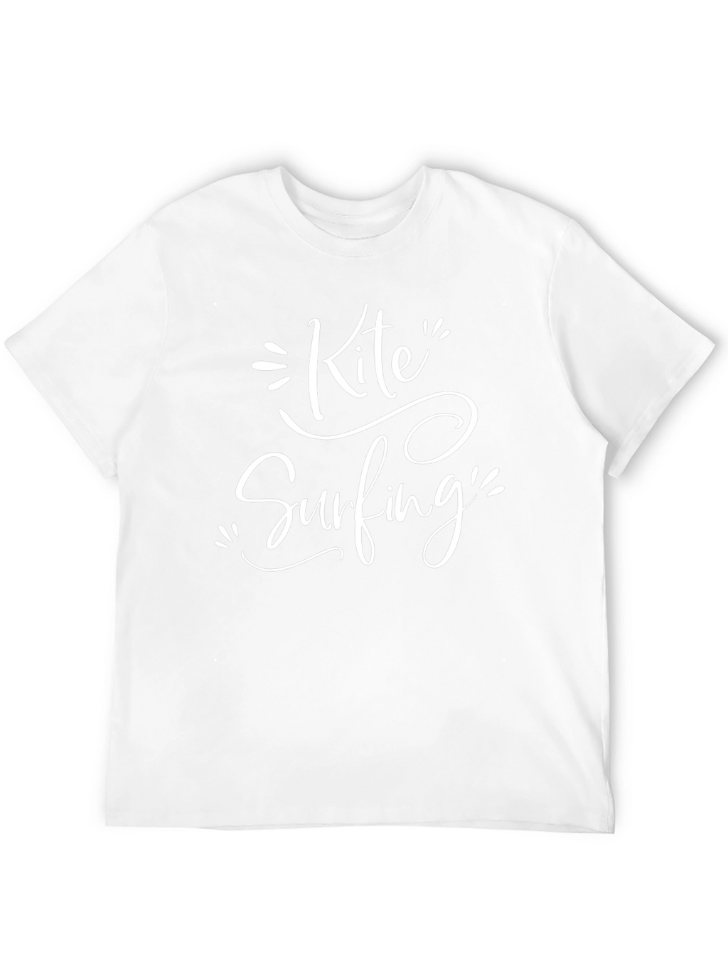 Kite Surfing Graphic Tee - Black