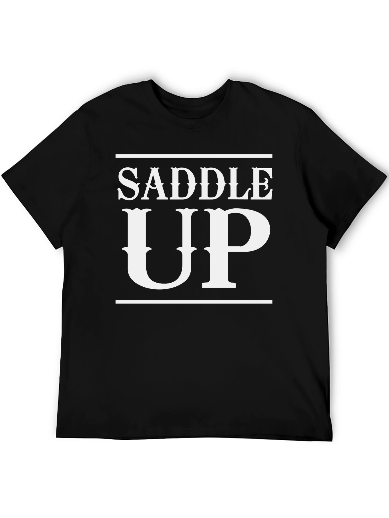 Saddle Up Graphic Tee - Western Style T-Shirt
