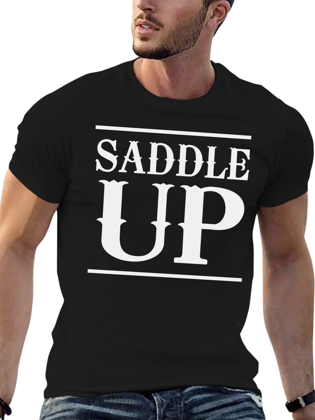 Saddle Up Graphic Tee - Western Style T-Shirt
