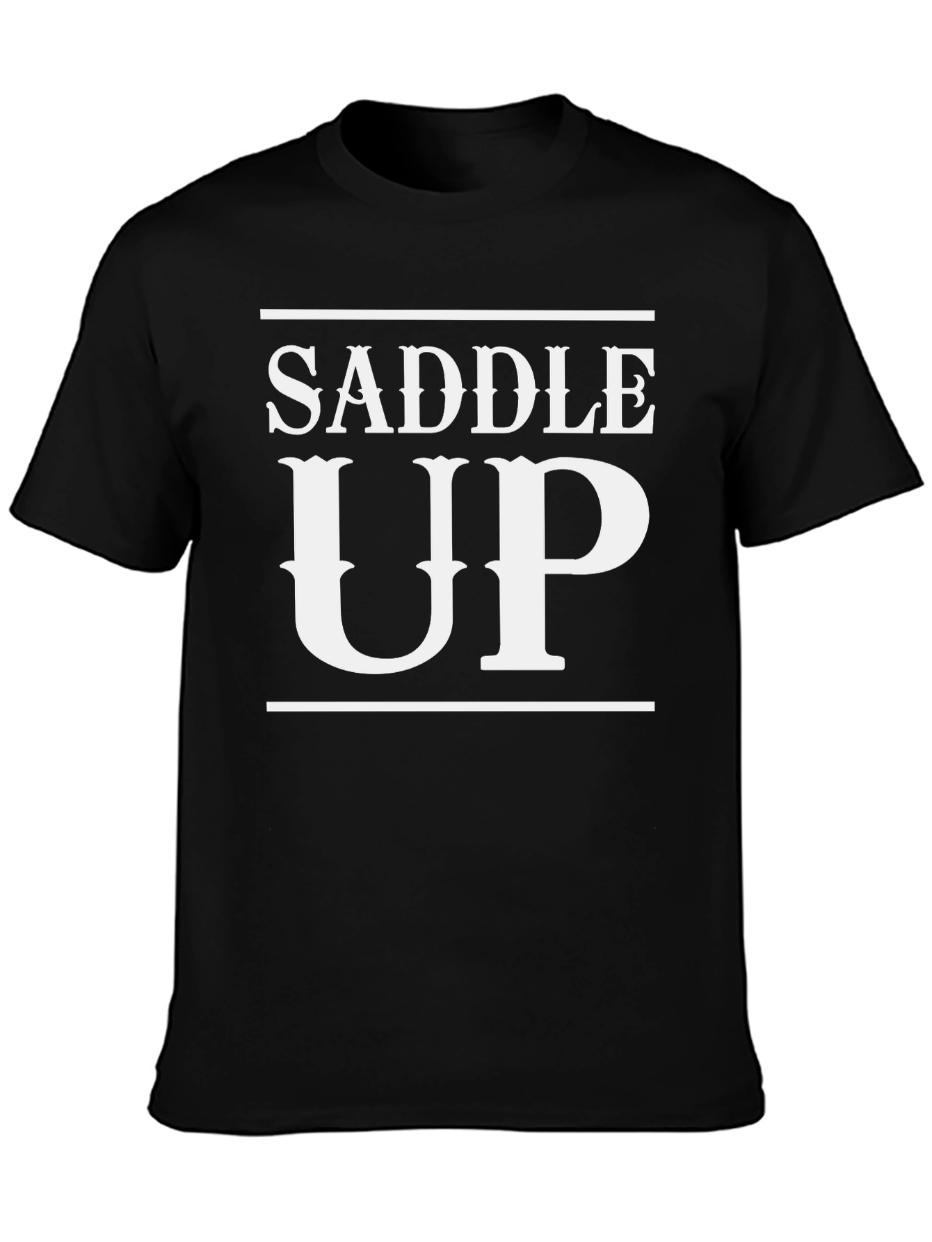 Saddle Up Graphic Tee - Western Style T-Shirt