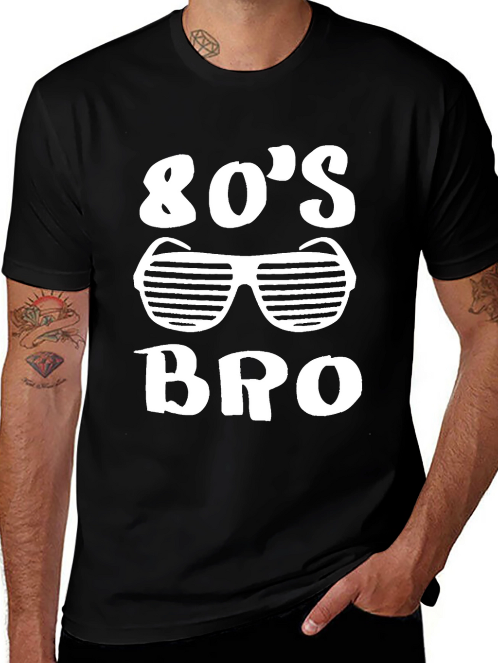 80s Bro Graphic T-Shirt - Party Ready