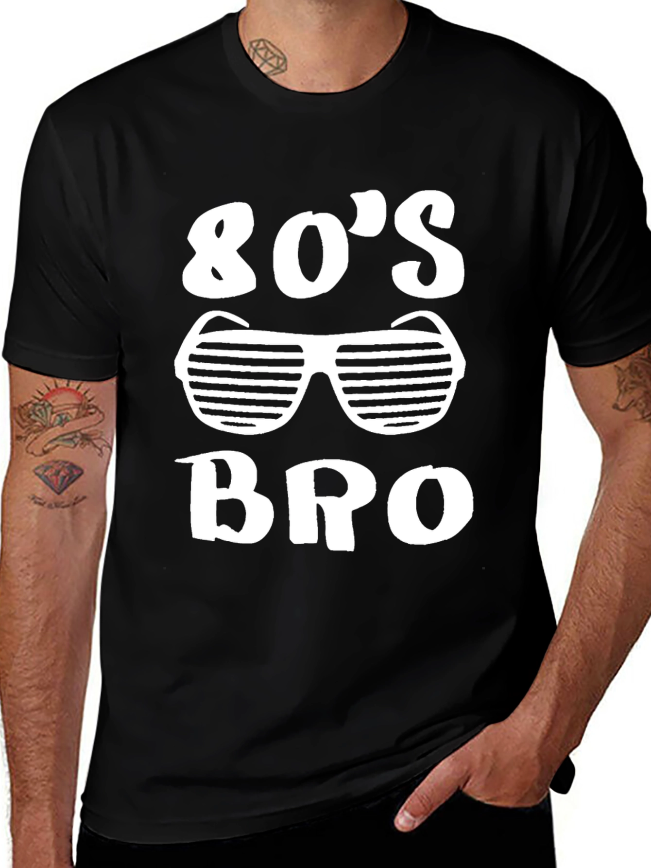 80s Bro Graphic T-Shirt - Party Ready