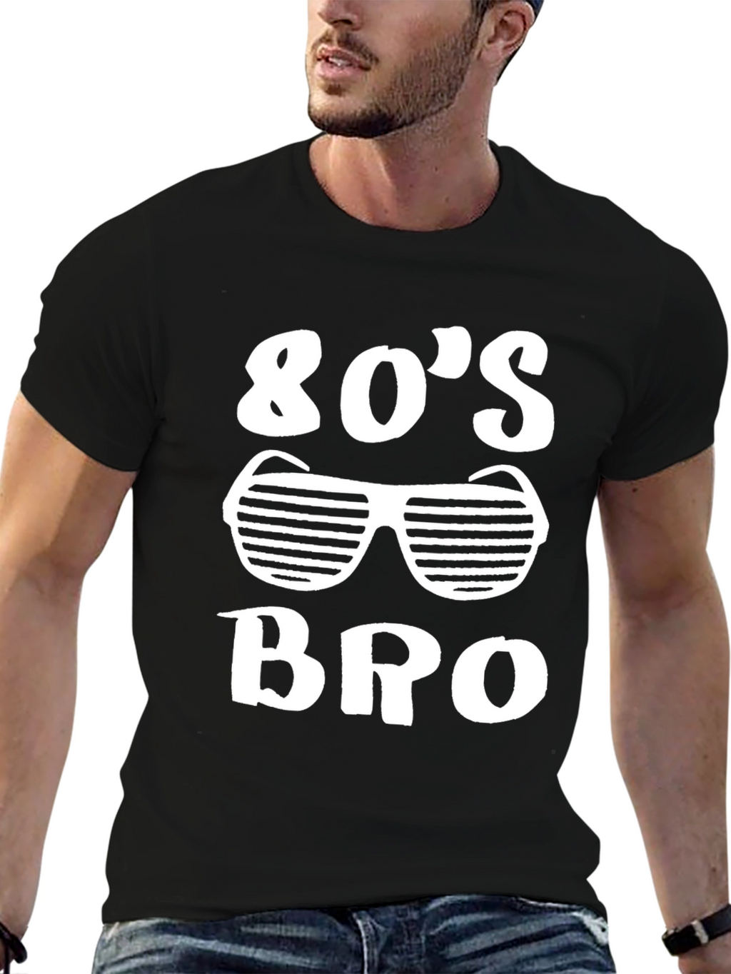 80s Bro Graphic T-Shirt - Party Ready