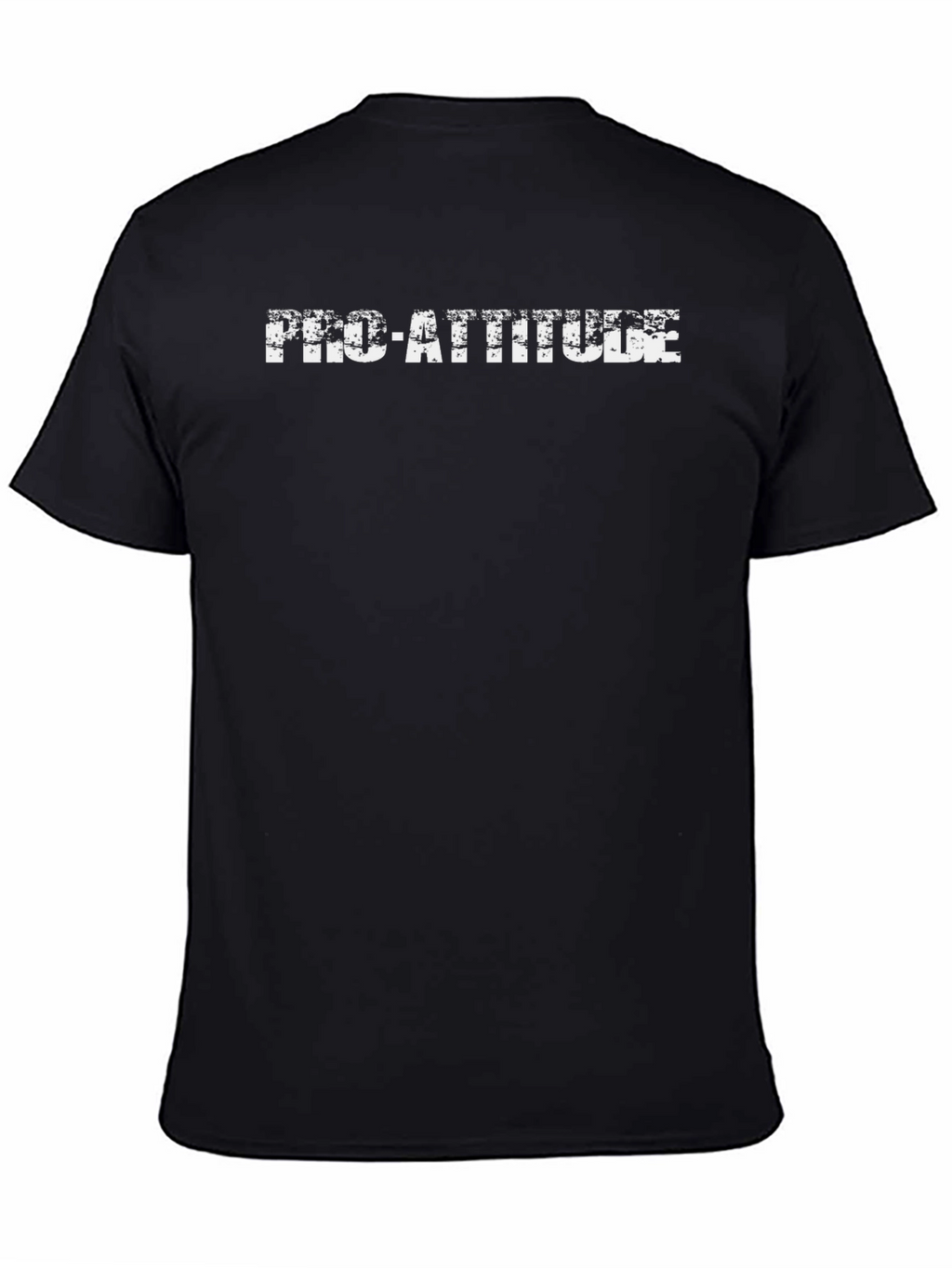 Pro-Attitude Black Graphic Tee