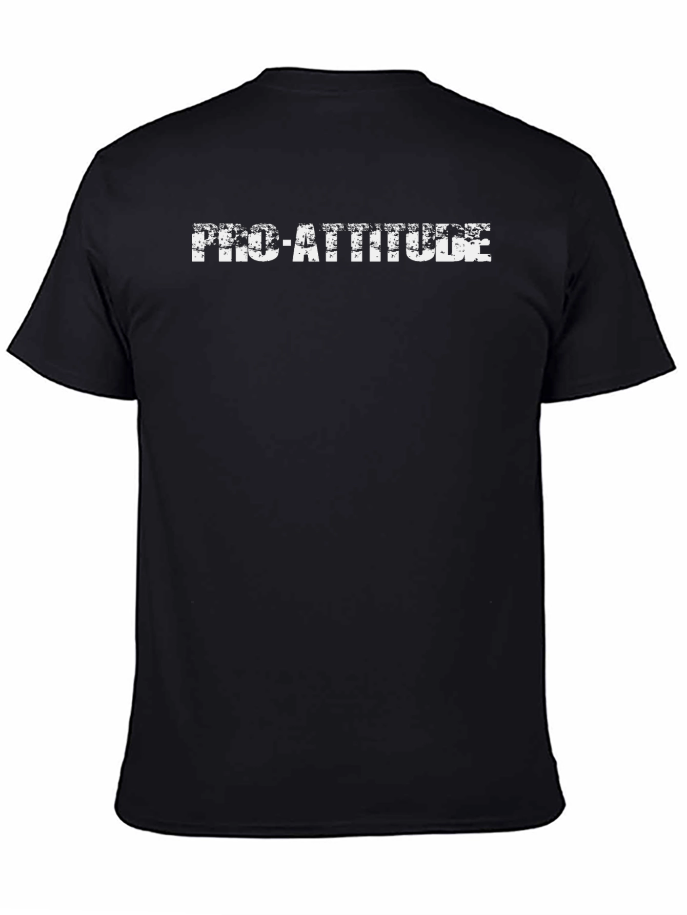 Pro-Attitude Black Graphic Tee