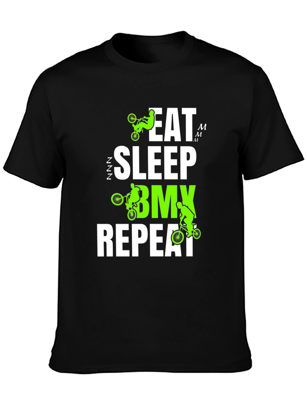 Eat Sleep BMX Repeat T-Shirt