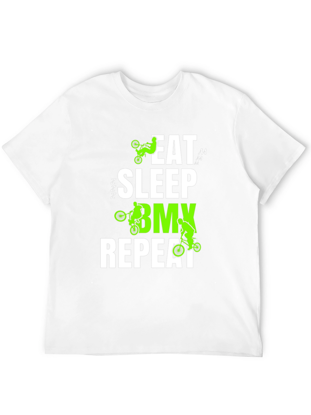 Eat Sleep BMX Repeat T-Shirt