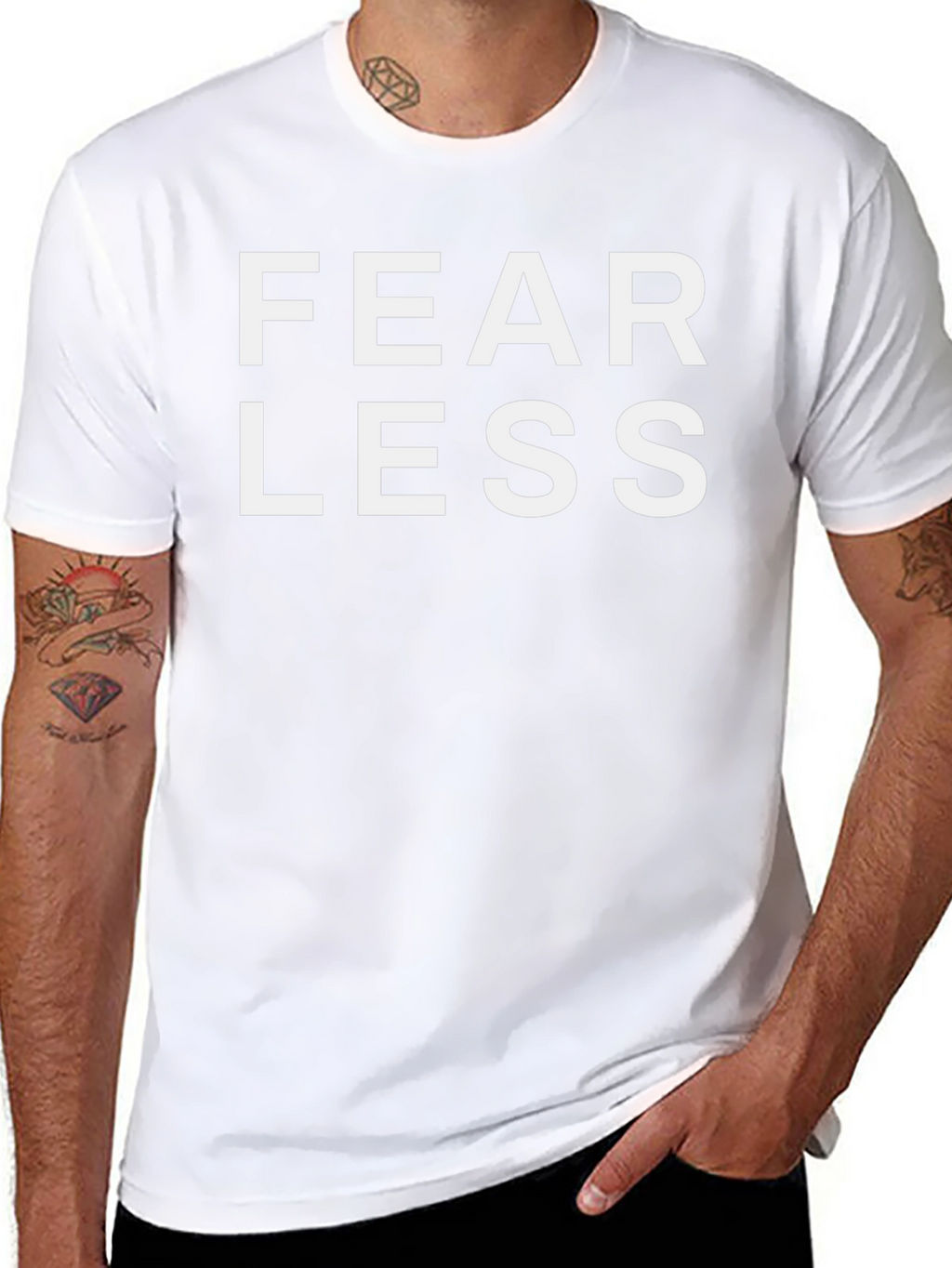 Fearless Graphic Tee - Bold Statement Shirt