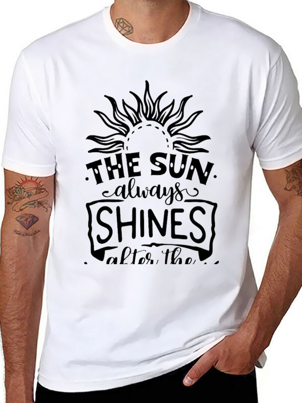 The Sun Always Shines After the Rain Graphic Tee