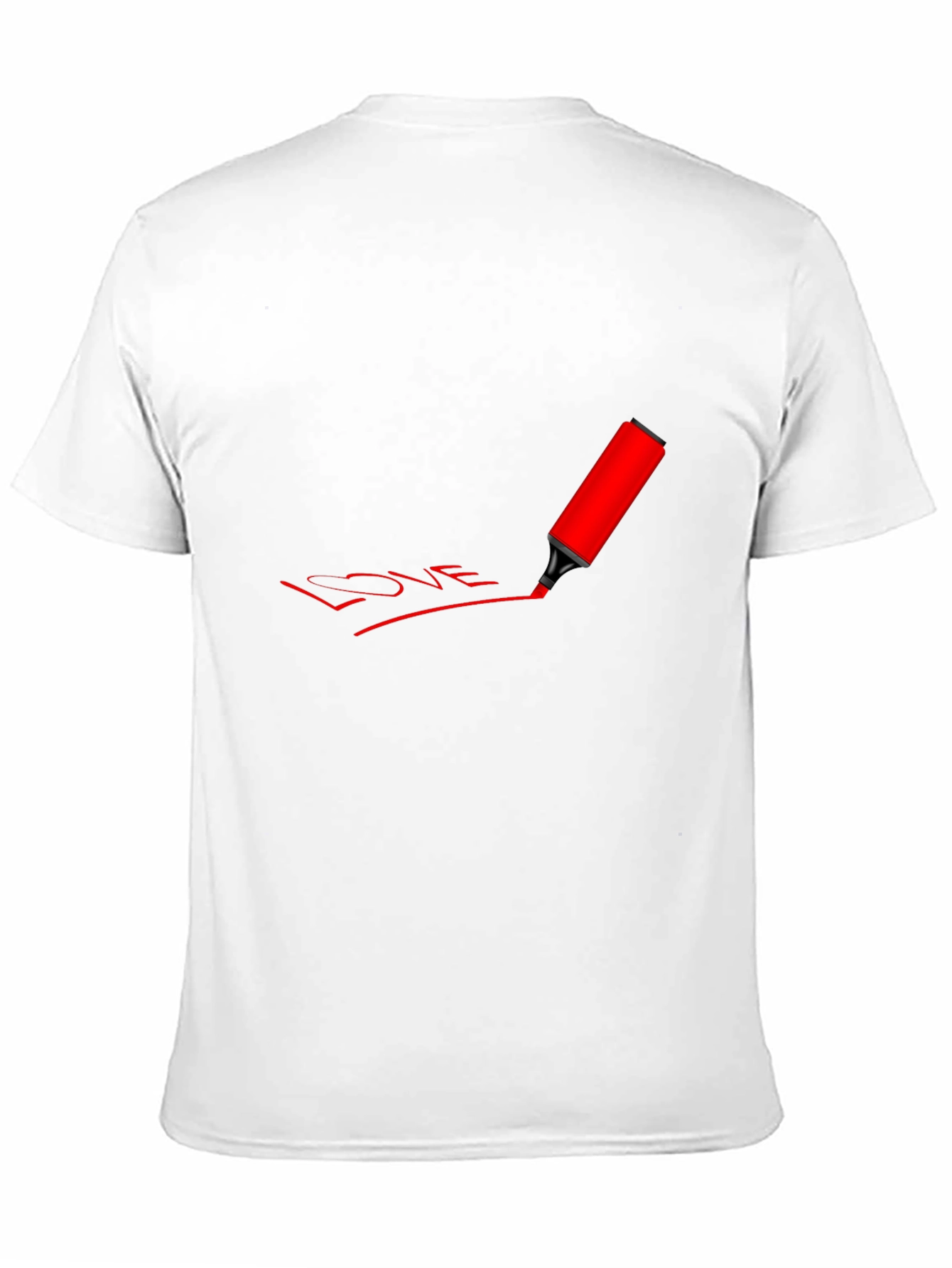 Love Marker Graphic Tee - Black
