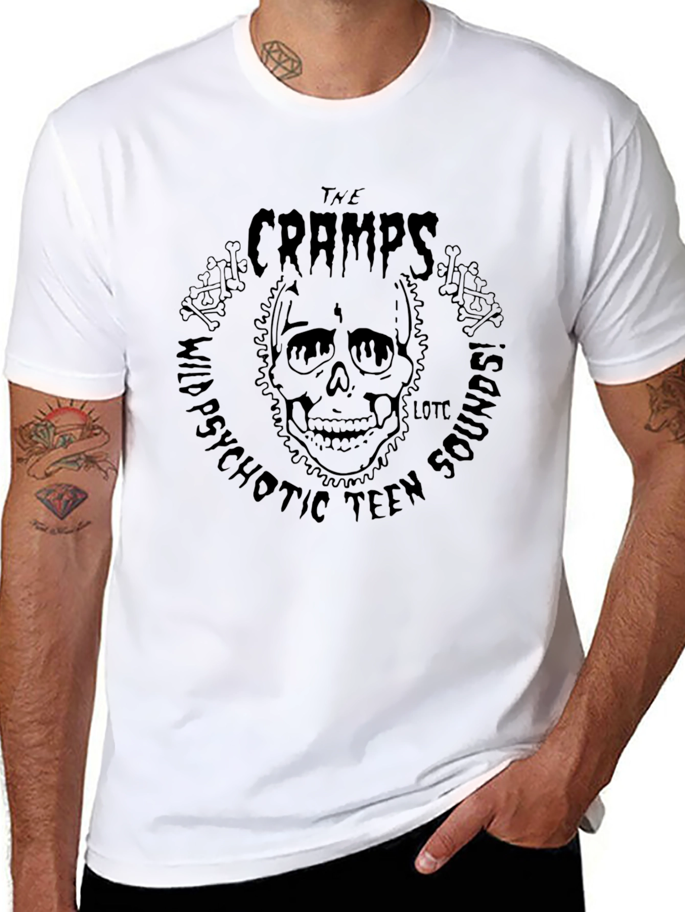 The Cramps Wild Psychotic Teen Sounds T-Shirt