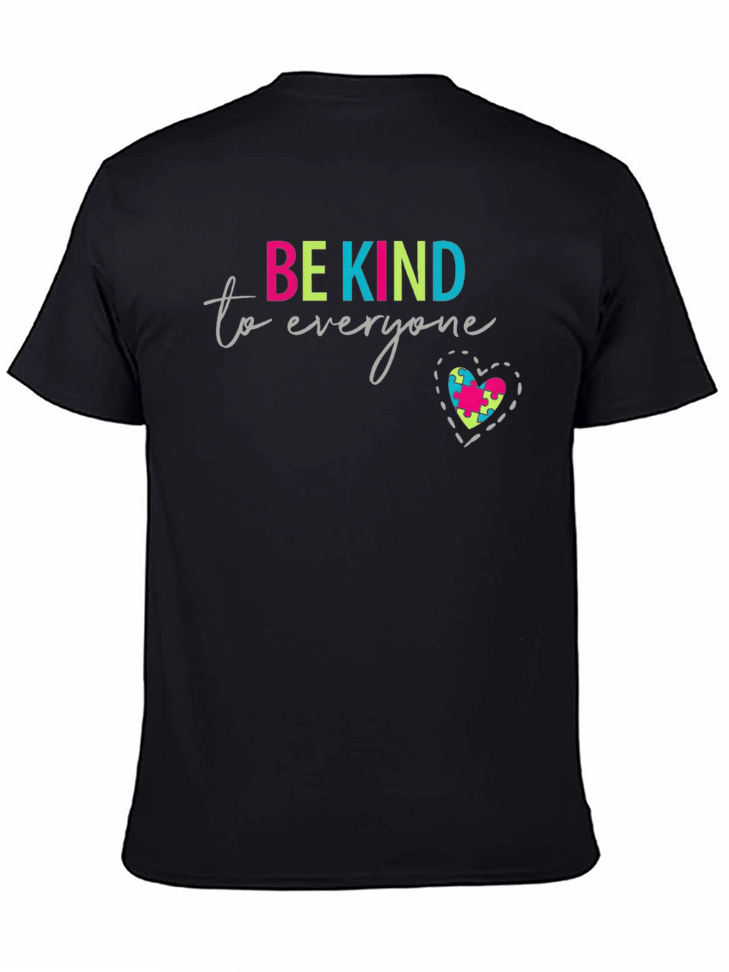 Be Kind to Everyone Autism Awareness Graphic Tee