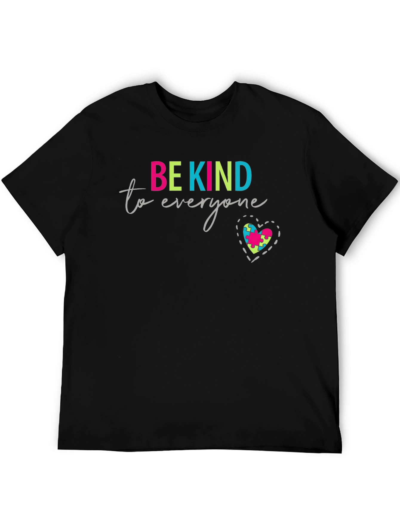 Be Kind to Everyone Autism Awareness Graphic Tee