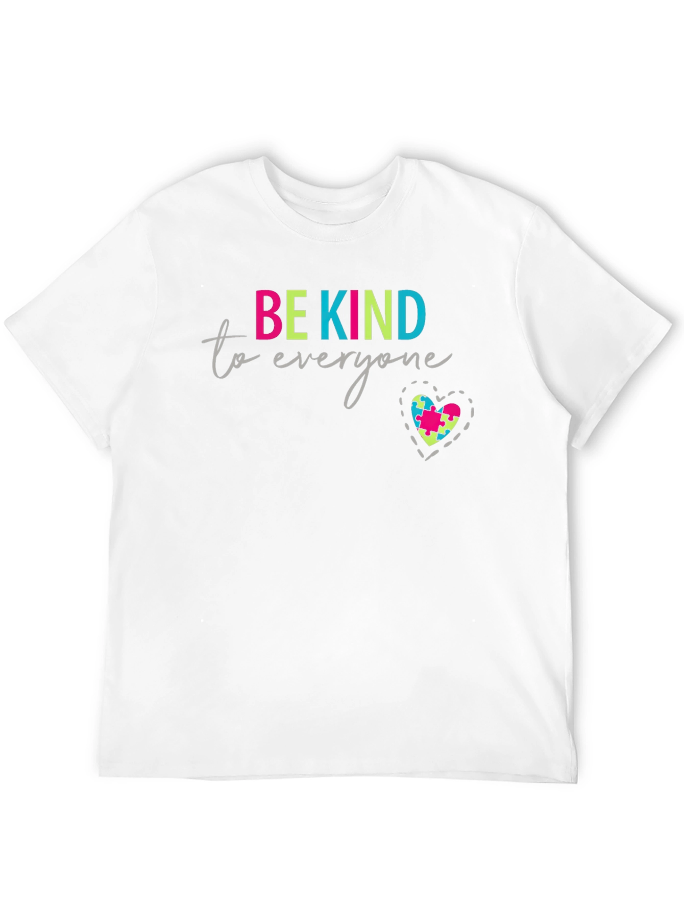 Be Kind to Everyone Autism Awareness Graphic Tee
