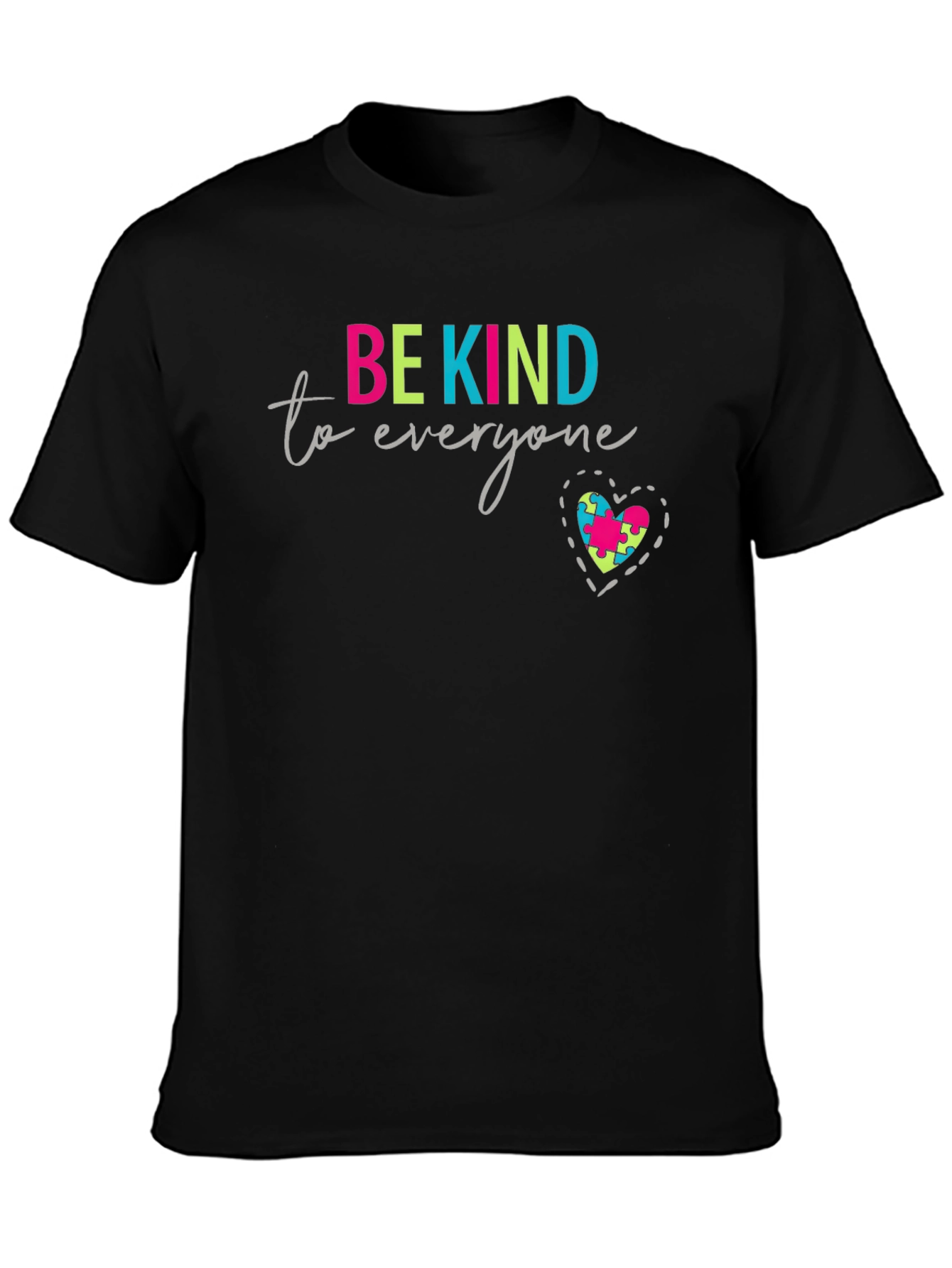 Be Kind to Everyone Autism Awareness Graphic Tee