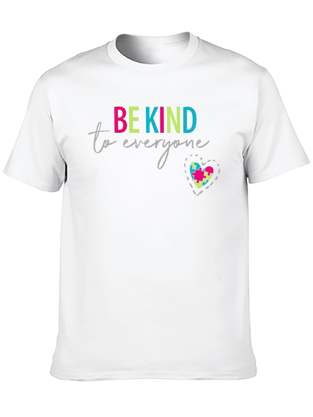 Be Kind to Everyone Autism Awareness Graphic Tee