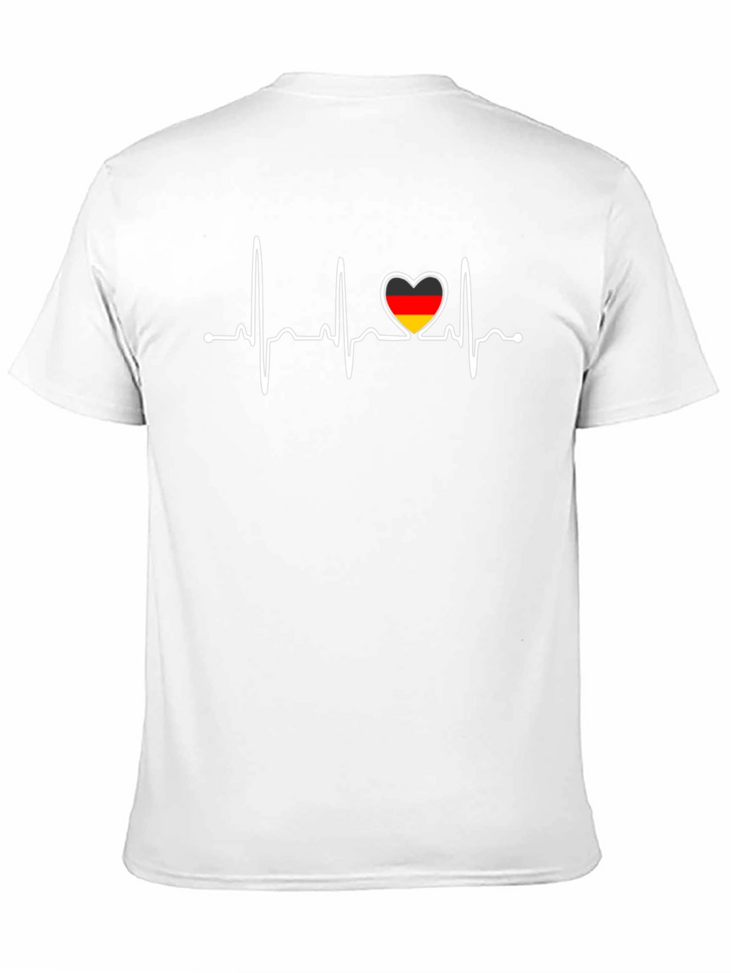 German Flag Heartbeat T-Shirt