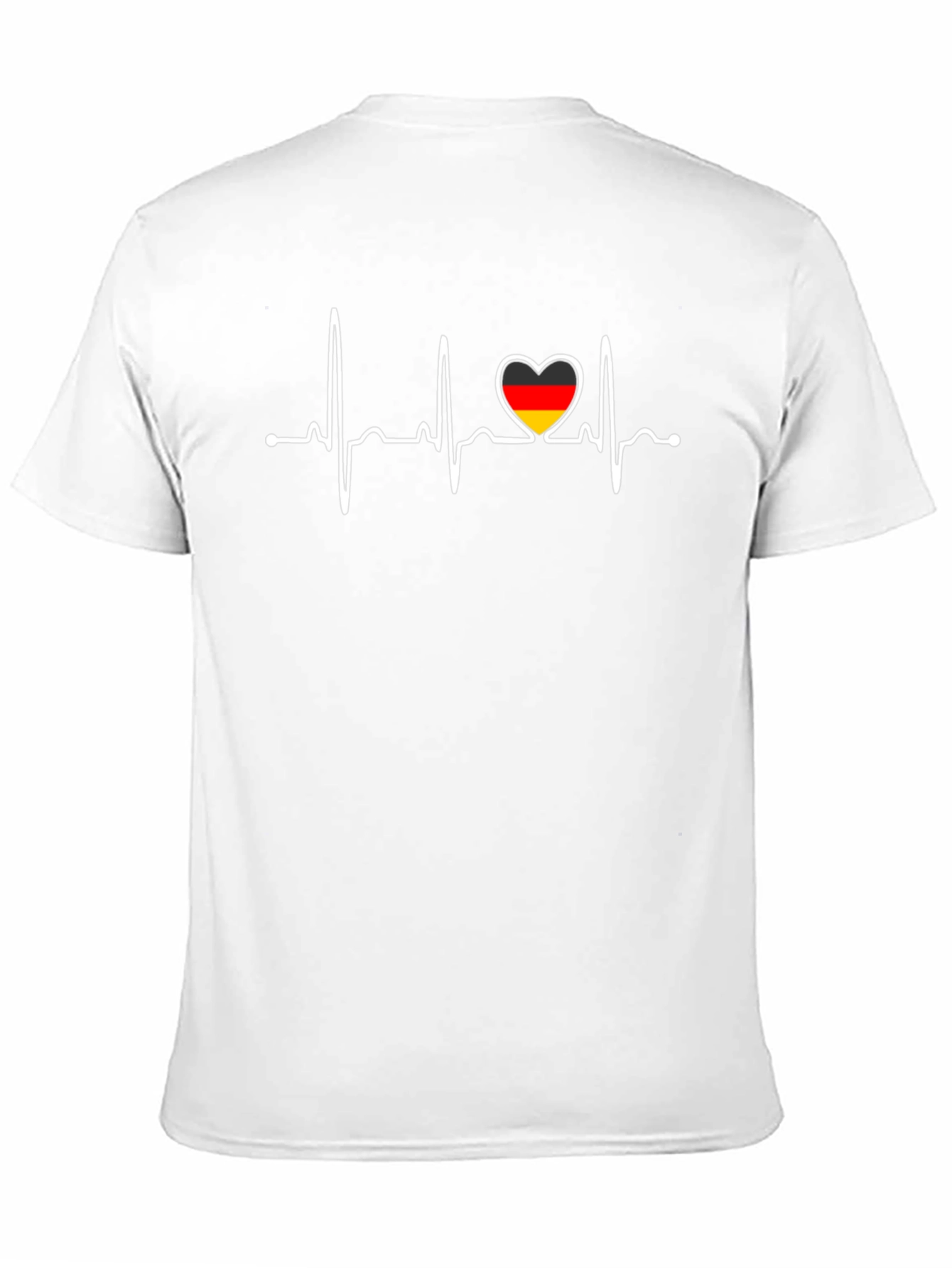 German Flag Heartbeat T-Shirt