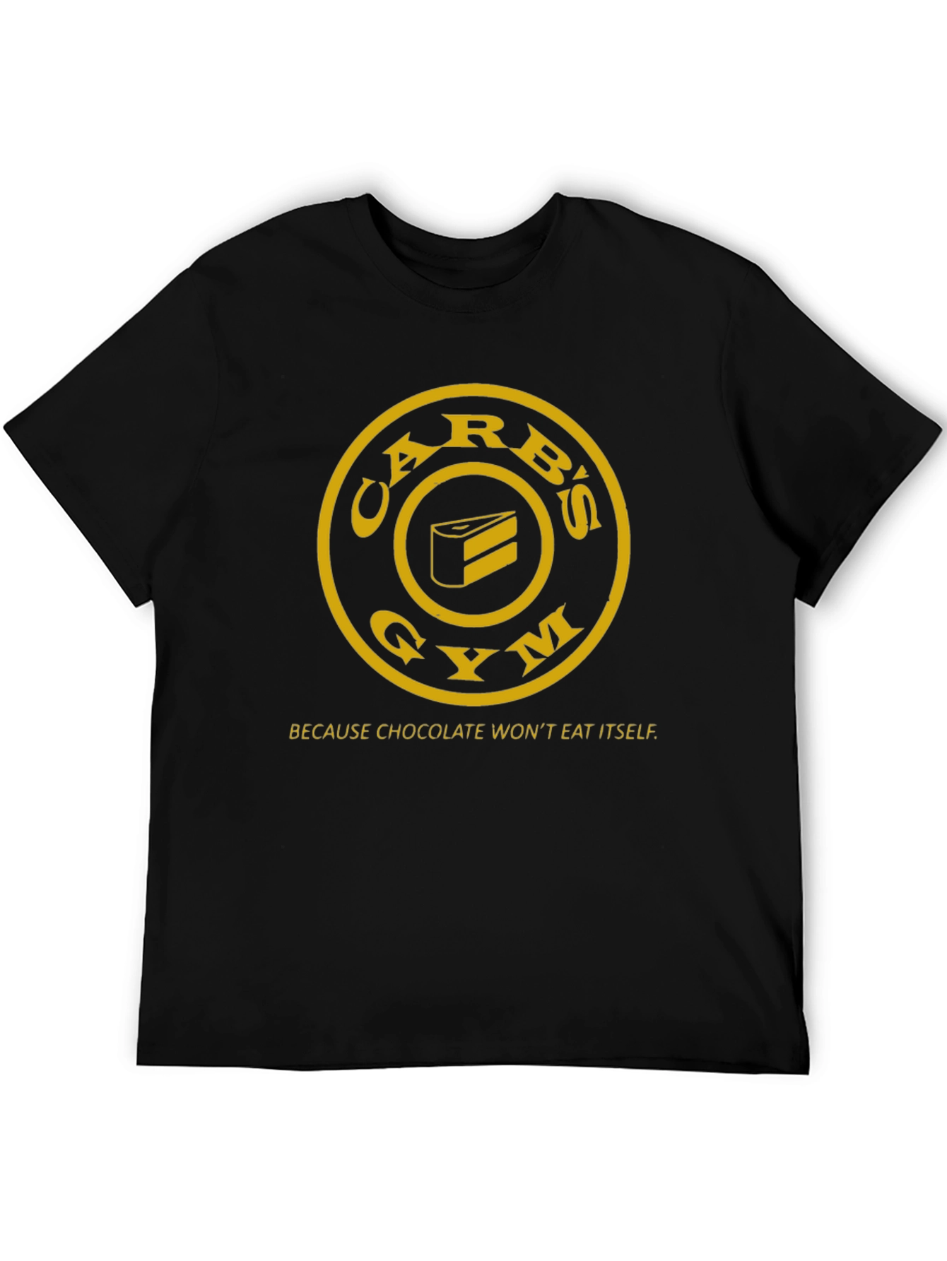 Carbs Gym T-Shirt - Chocolate Wont Eat Itself