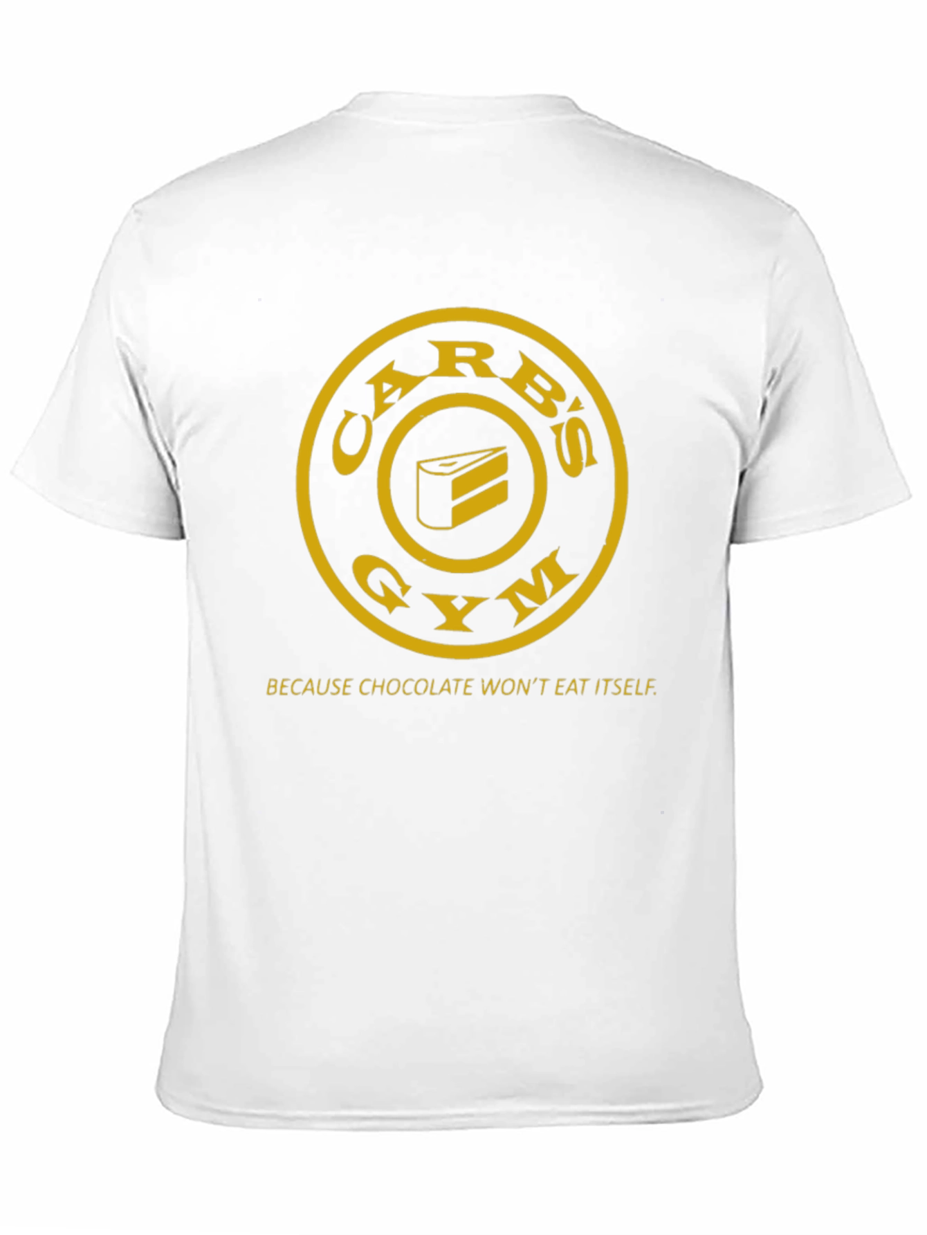 Carbs Gym T-Shirt - Chocolate Wont Eat Itself