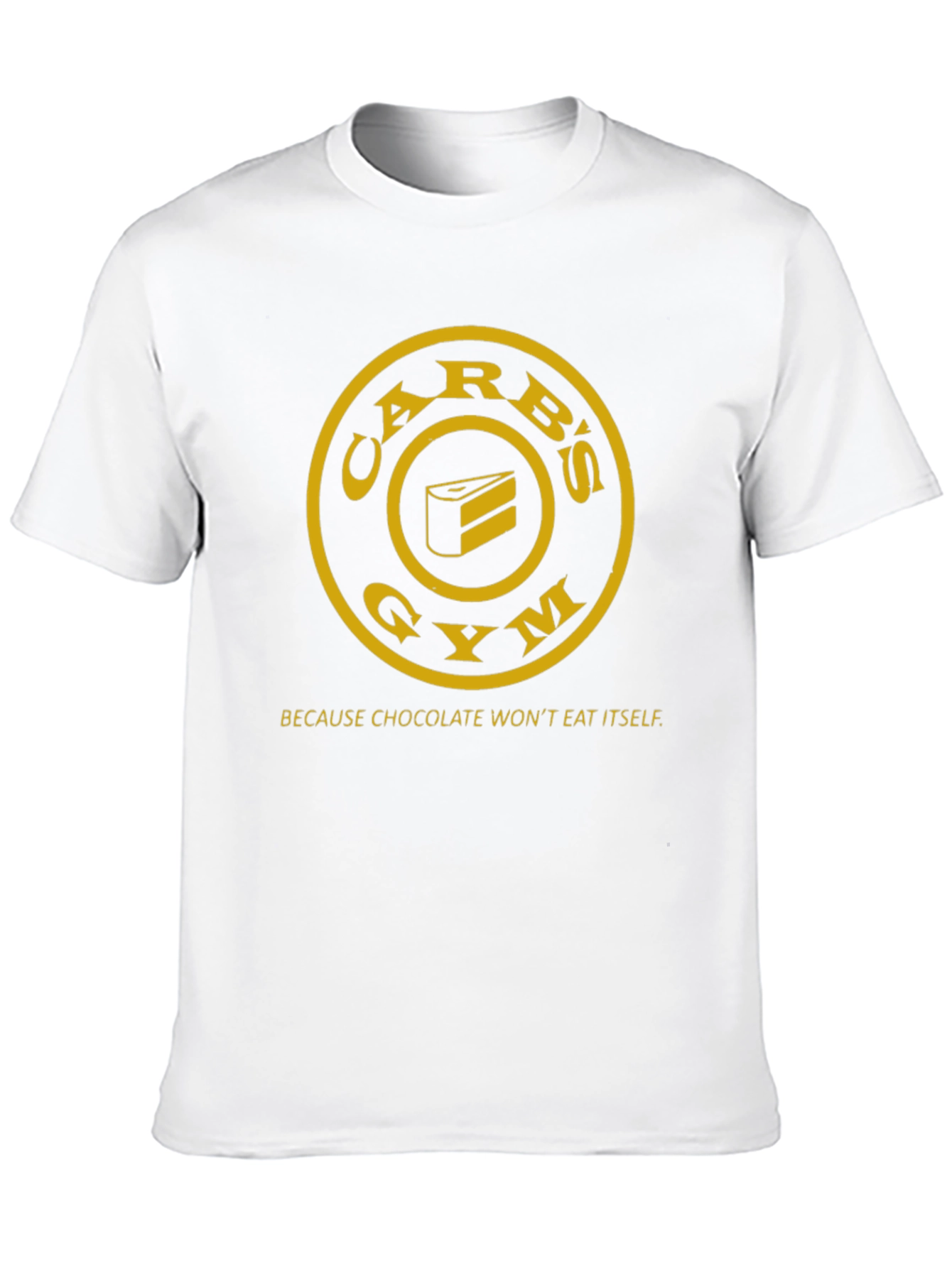 Carbs Gym T-Shirt - Chocolate Wont Eat Itself