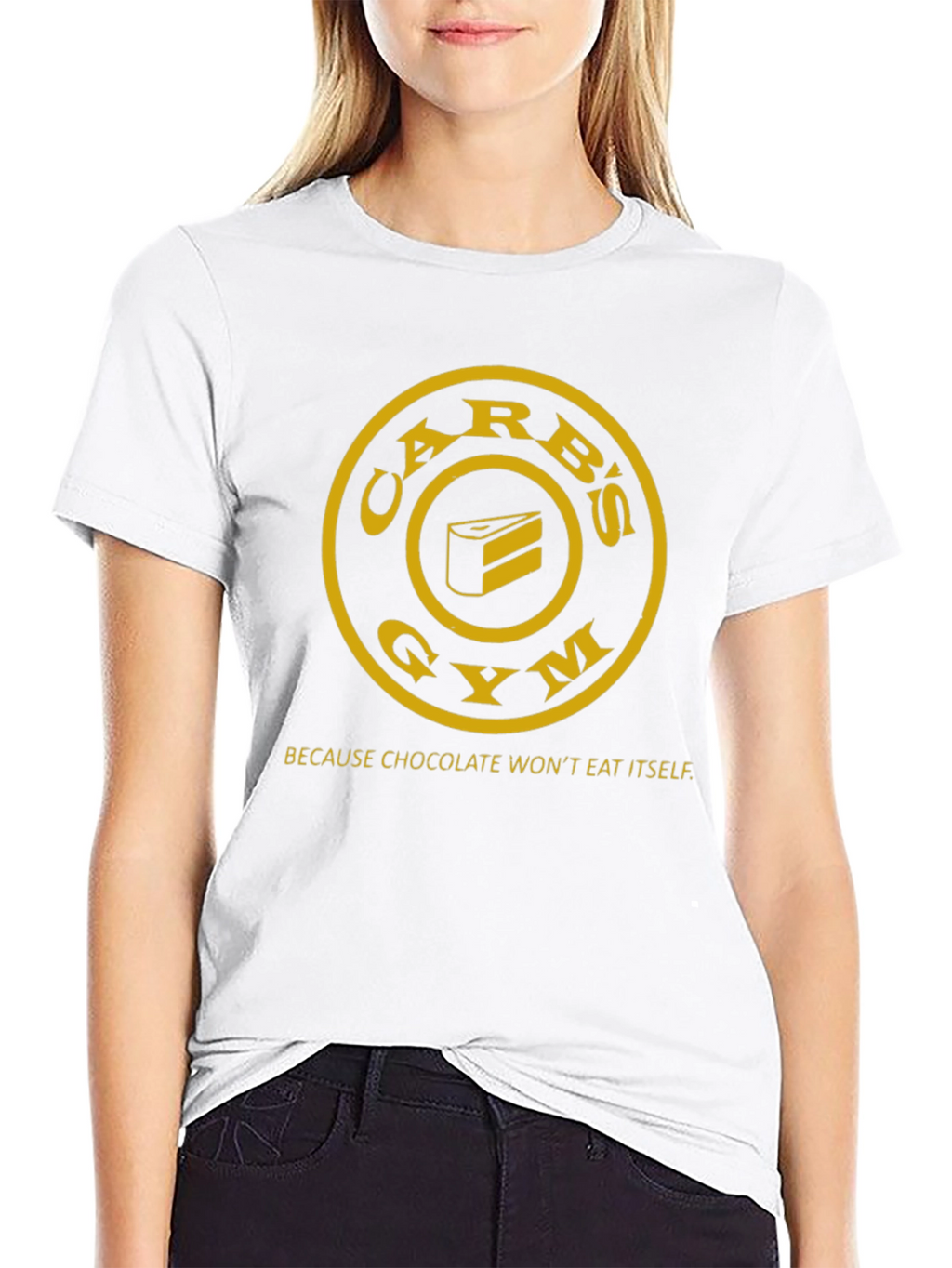 Carbs Gym T-Shirt - Chocolate Wont Eat Itself