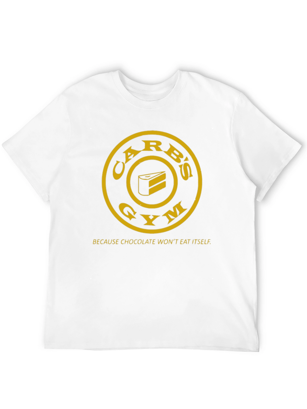 Carbs Gym T-Shirt - Chocolate Wont Eat Itself