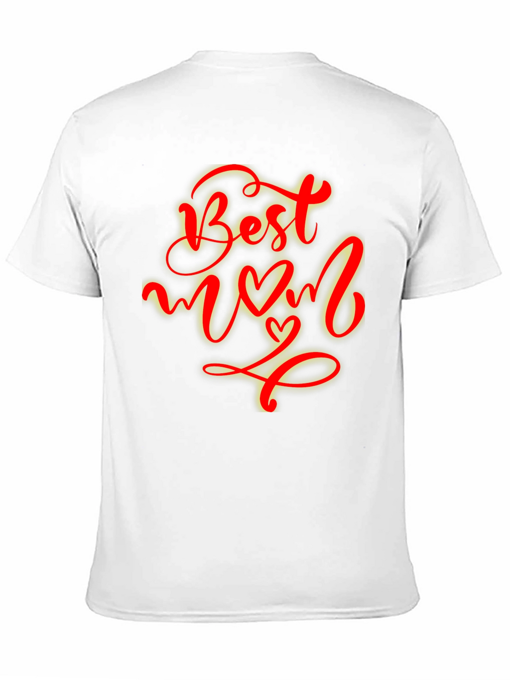 Best Mom Ever T-Shirt - Heart Design