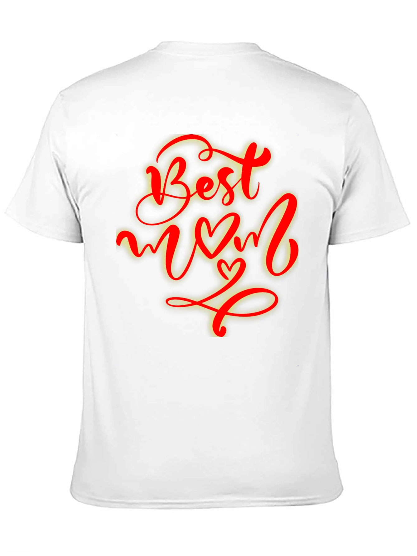 Best Mom Ever T-Shirt - Heart Design