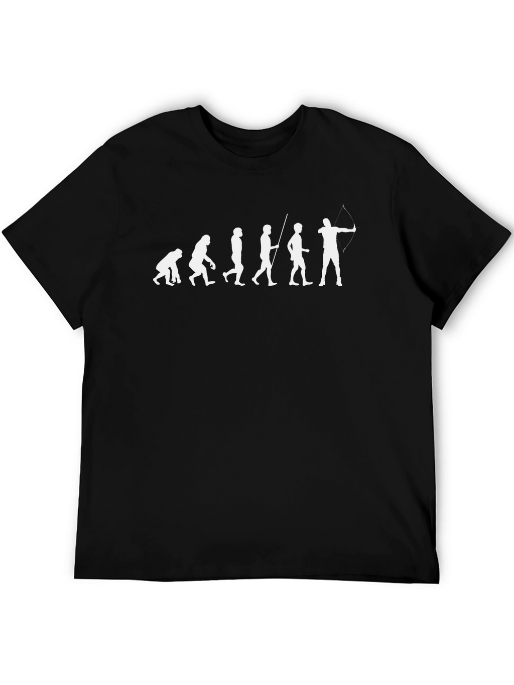 Evolution of Archery T-Shirt - Funny Graphic Tee