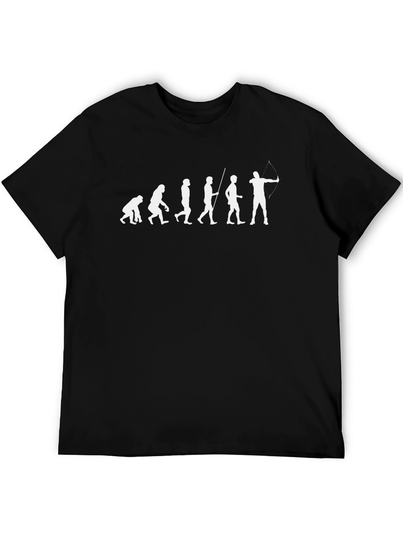 Evolution of Archery T-Shirt - Funny Graphic Tee