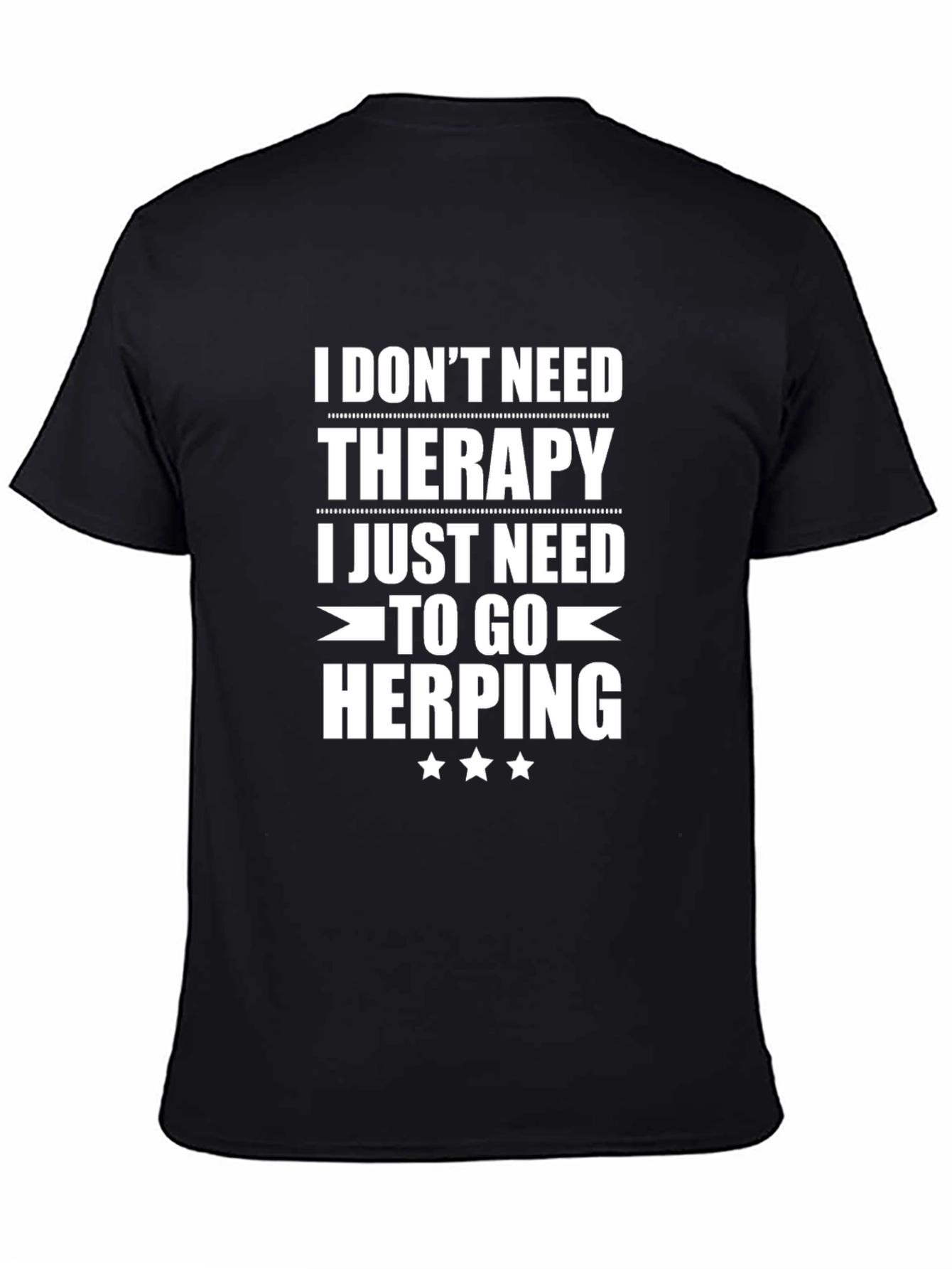 Herping Therapy Graphic T-Shirt