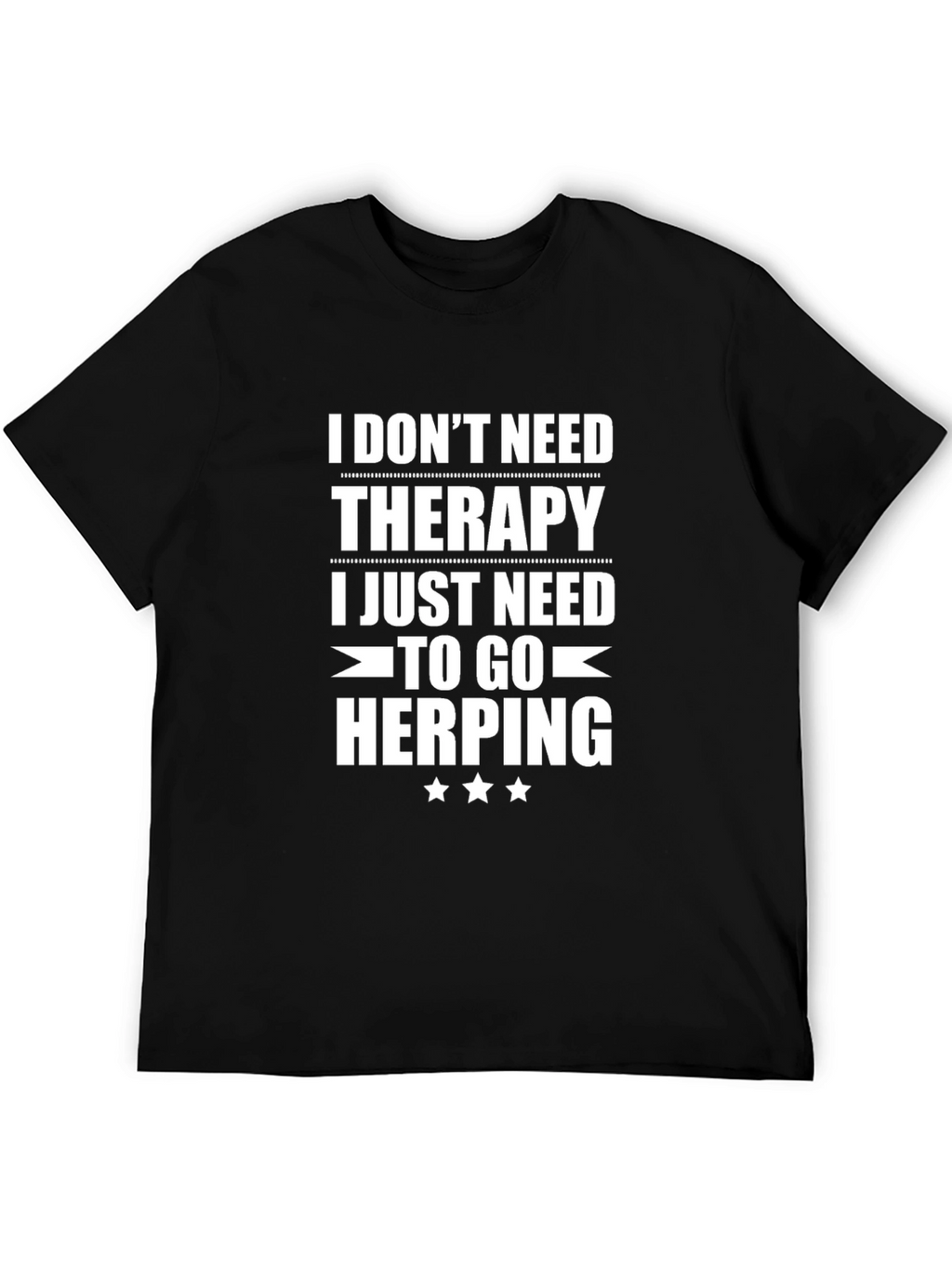 Herping Therapy Graphic T-Shirt