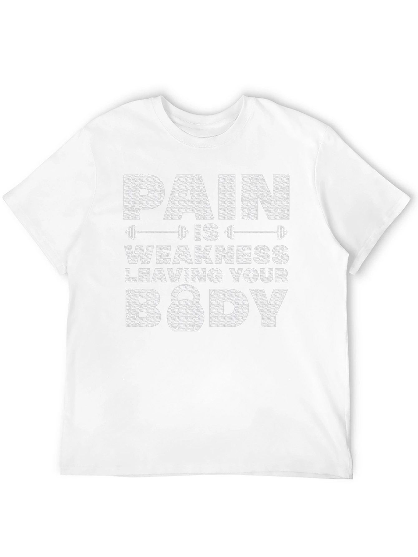 Pain is Weakness Leaving Your Body Black T-Shirt